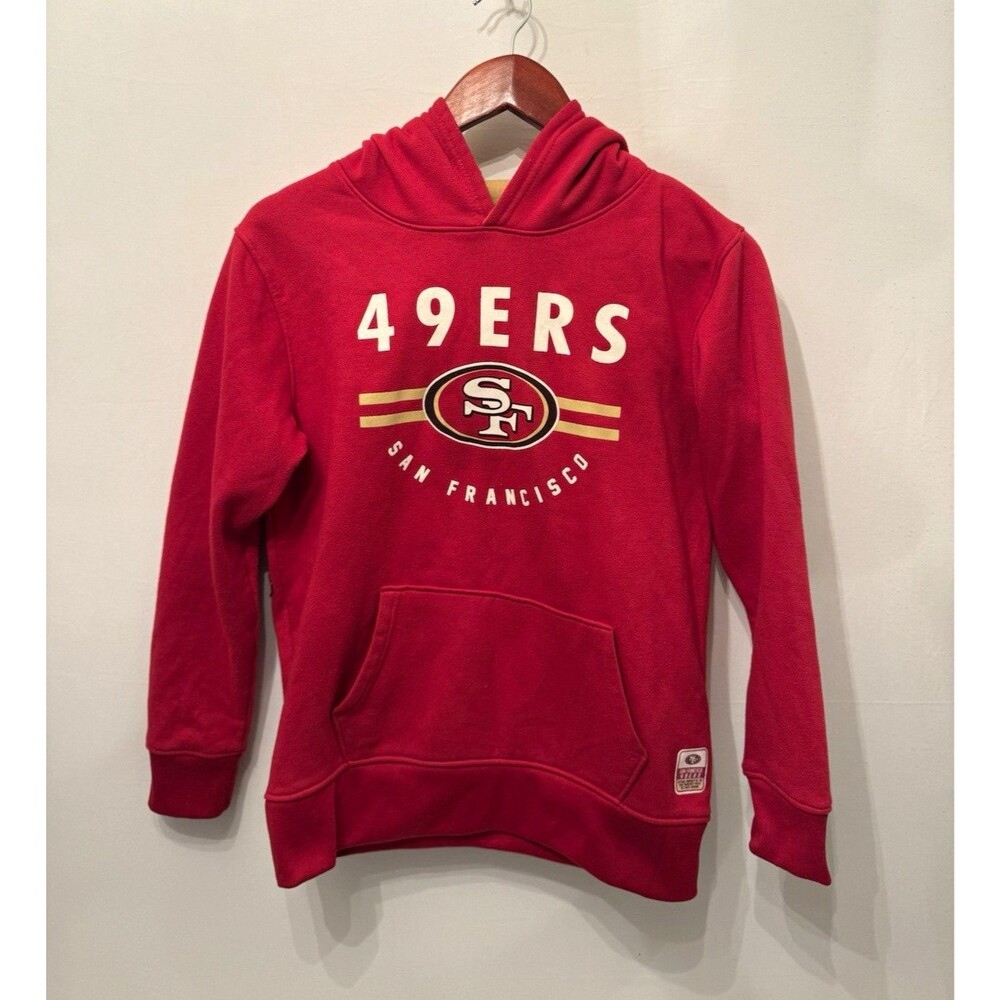 NFL Team Apparel San Francisco 49ers Red Hoodie Sweatshirt